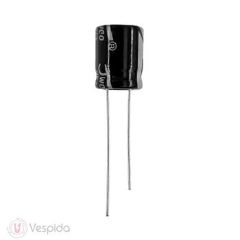 خازن الکترولیتی آلومینیومی CAP 220U-50V-ELE DIP - فروشگاه اینترنتی وسپیدا