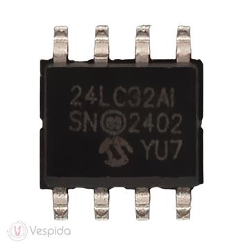آی سی حافظه ایپرام ۳۲ کیلوبیت سریال 24LC32A I.SN