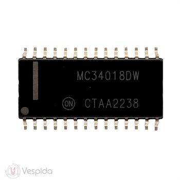 آی سی مدار بلندگوی کلید دار صوتی MC34018DW
