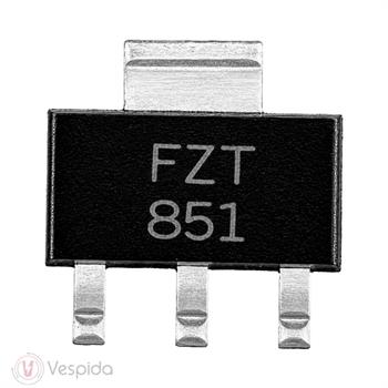 NPN ترانزیستور FZT851TA - فروشگاه اینترنتی وسپیدا