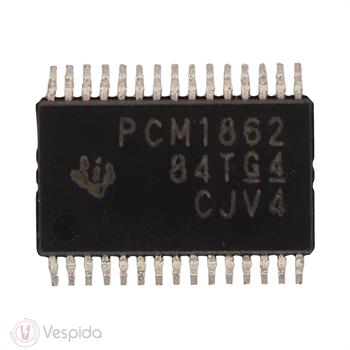 آی سی مبدل صوتی آنالوگ به  دیجیتال PCM1862DBT