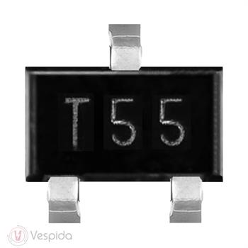 PDTA114YU SMD CODE T55
