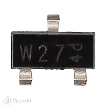 NPN ترانزیستور PDTC114YT SMD CODE W27