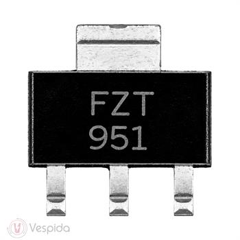 PNP ترانزیستور FZT951 - فروشگاه اینترنتی وسپیدا