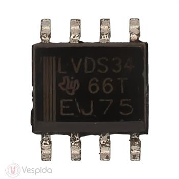 آی سی گیرنده دیفرانسیل با سرعت بالا SN65LVDS34DR