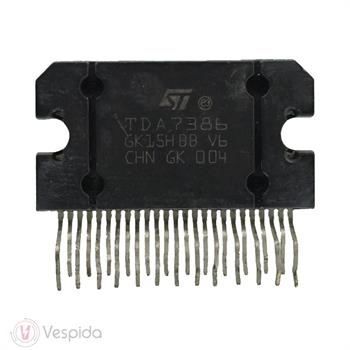 آی سی آمپلیفایر صوتی خودرو ۴×۴۵ وات TDA7386