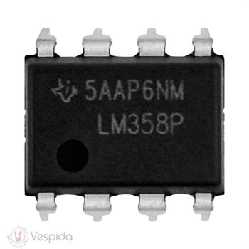 آی سی آمپلیفایر LM358P DIP