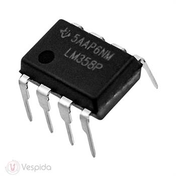 آی سی آمپلیفایر LM358P DIP