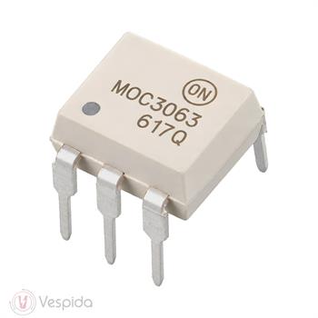 آی سی اپتوکوپلر تریاکی MOC3063M DIP - فروشگاه اینترنتی وسپیدا