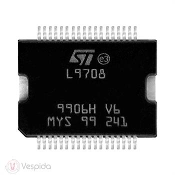 آی‌ سی ایسیو درایور انژکتور و استپر موتور خودرو L9708 - فروشگاه اینترنتی وسپیدا