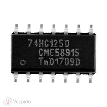 آی سی بافر سه حالته چهارگانه 74HC125D