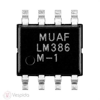آی ‌سی تقویت ‌کننده توان صوتی تک‌کاناله LM386M-1 SMD - فروشگاه اینترنتی وسپیدا