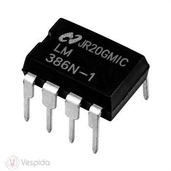 آی سی تقویت‌ کننده توان صوتی مونو LM386 DIP - فروشگاه اینترنتی وسپیدا