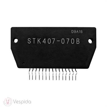 آی سی تقویت ‌کننده توان صوتی هیبریدی STK407-070B - فروشگاه اینترنتی وسپیدا