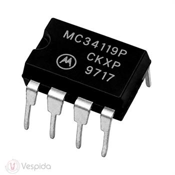 آی سی تقویت کننده صوتی کم‌ مصرف MC34119P - فروشگاه اینترنتی وسپیدا