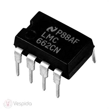 آی سی تقویت‌ کننده عملیاتی CMOS دوکاناله LMC662CN - فروشگاه اینترنتی وسپیدا