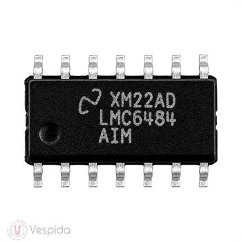 آی سی تقویت‌ کننده عملیاتی CMOS چهارکاناله LMC6484AIM - فروشگاه اینترنتی وسپیدا