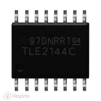 آی سی تقویت‌کننده عملیاتی توان بالا پرسرعت چهارگانه TLE2144CDW
