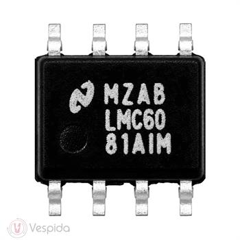 آی سی تقویت ‌کننده عملیاتی دقیق CMOS تک‌کاناله LMC6081AIM - فروشگاه اینترنتی وسپیدا