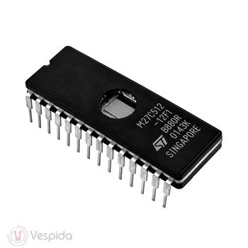 آی سی حافظه EPROM خودرو M27C512-12F1 DIP28 - فروشگاه اینترنتی وسپیدا