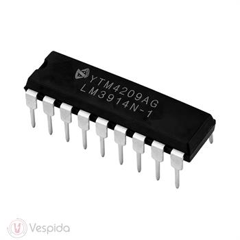 آی سی درایور نمایشگر LM3914N-1 COPY - فروشگاه اینترنتی وسپیدا