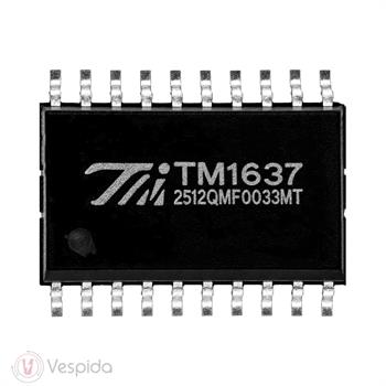 آی سی درایور نمایشگر TM1637 - فروشگاه اینترنتی وسپیدا