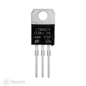 آی سی رگولاتور ولتاژ خطی مثبت خودرو L7806V-DIP - فروشگاه اینترنتی وسپیدا