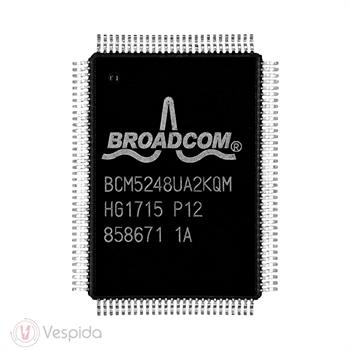 آی‌ سی فرستنده‌ گیرنده فیزیکی اترنت ۱۰/۱۰۰ مگابیت BCM5248UA4KQM  - فروشگاه اینترنتی وسپیدا
