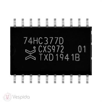 آی سی فلیپ ‌فلاپ ۸ بیتی 74HC377D