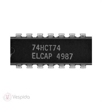 آی سی فلیپ‌ فلاپ دوگانه 74HCT74N DIP