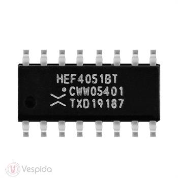 آی سی مالتی پلکس آنالوگ ۸ کاناله HEF4051BT