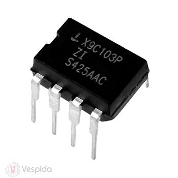 آی سی پتانسیومتر دیجیتال X9C103P - فروشگاه اینترنتی وسپیدا