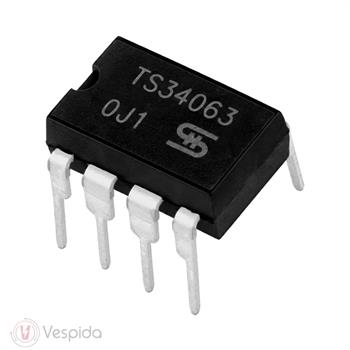آی سی کنترلر مبدل DC-DC سوئیچینگ TS34063CD C3 - فروشگاه اینترنتی وسپیدا
