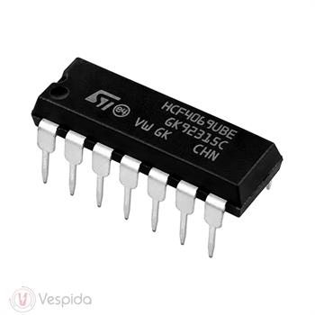 آی ‌سی ۶ گیت HCF4069UBE - فروشگاه اینترنتی وسپیدا