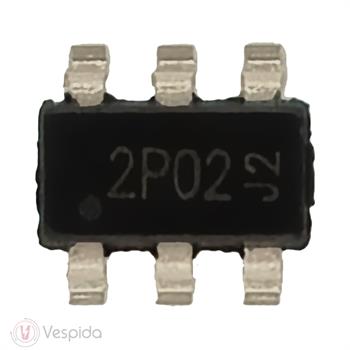 ماسفت P کانال ZXM62P02E6TA SMD CODE 2P02  
