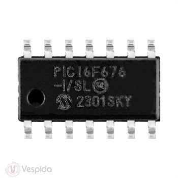 میکروکنترلر PIC16F676-I.P DIP