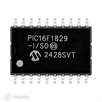 میکروکنترلر PIC16F1829-I.SO SMD - فروشگاه اینترنتی وسپیدا